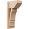 Ekena Millwork 8-in W x 12-in D x 24-in H Balboa Slat Rough Cedar Woodgrain TimberThane Outlooker, Primed Tan OUTUR080X12X24BOA24RCPR - alternate 1